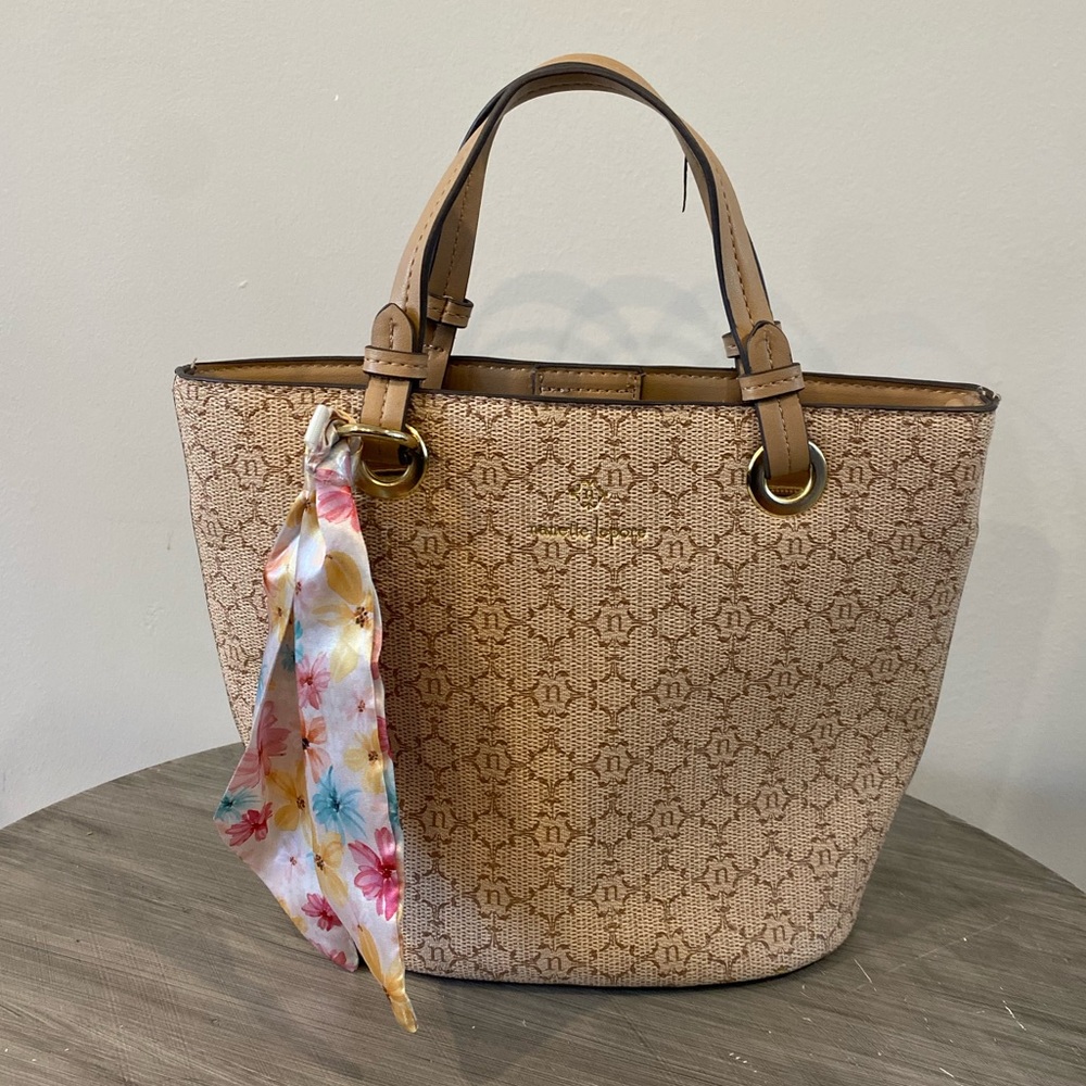 NANETTE LEPORE HANDBAG WITH SCARF